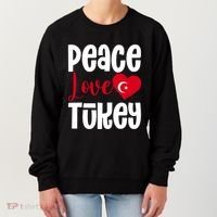 TüRkiye Turkey Turkiye Turkish Flag Meaningful Gift Women's Sweatshirt thumb 0