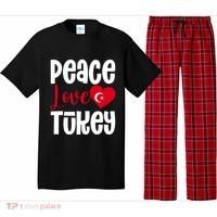 TüRkiye Turkey Turkiye Turkish Flag Meaningful Gift Pajama Set thumb 0