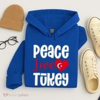 TüRkiye Turkey Turkiye Turkish Flag Meaningful Gift Hoodie thumb 4