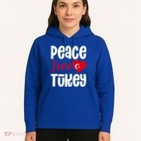 TüRkiye Turkey Turkiye Turkish Flag Meaningful Gift Hoodie thumb 5