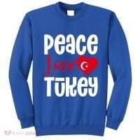 TüRkiye Turkey Turkiye Turkish Flag Meaningful Gift Sweatshirt thumb 0