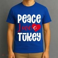 TüRkiye Turkey Turkiye Turkish Flag Meaningful Gift T-Shirt thumb 3