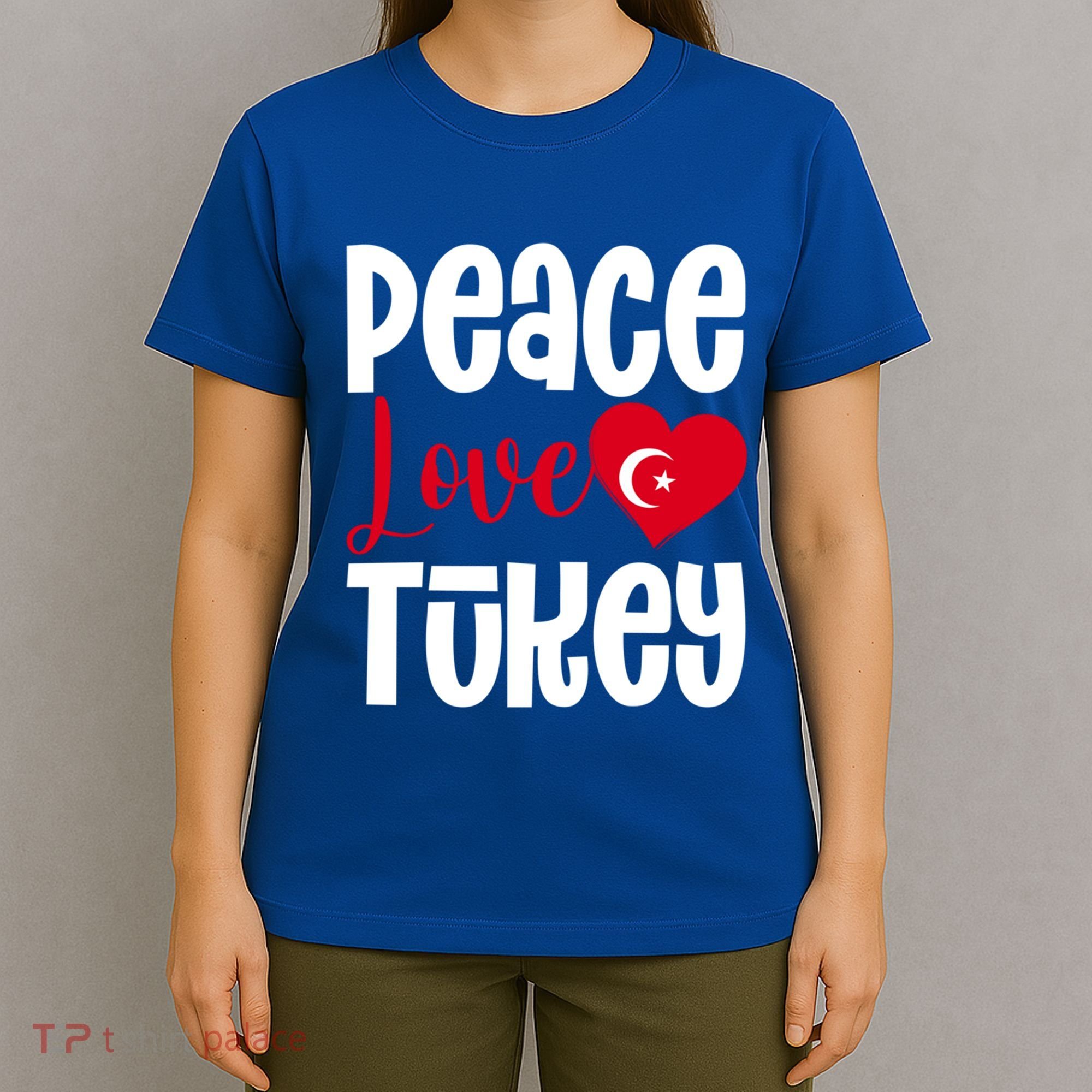 TüRkiye Turkey Turkiye Turkish Flag Meaningful Gift T-Shirt