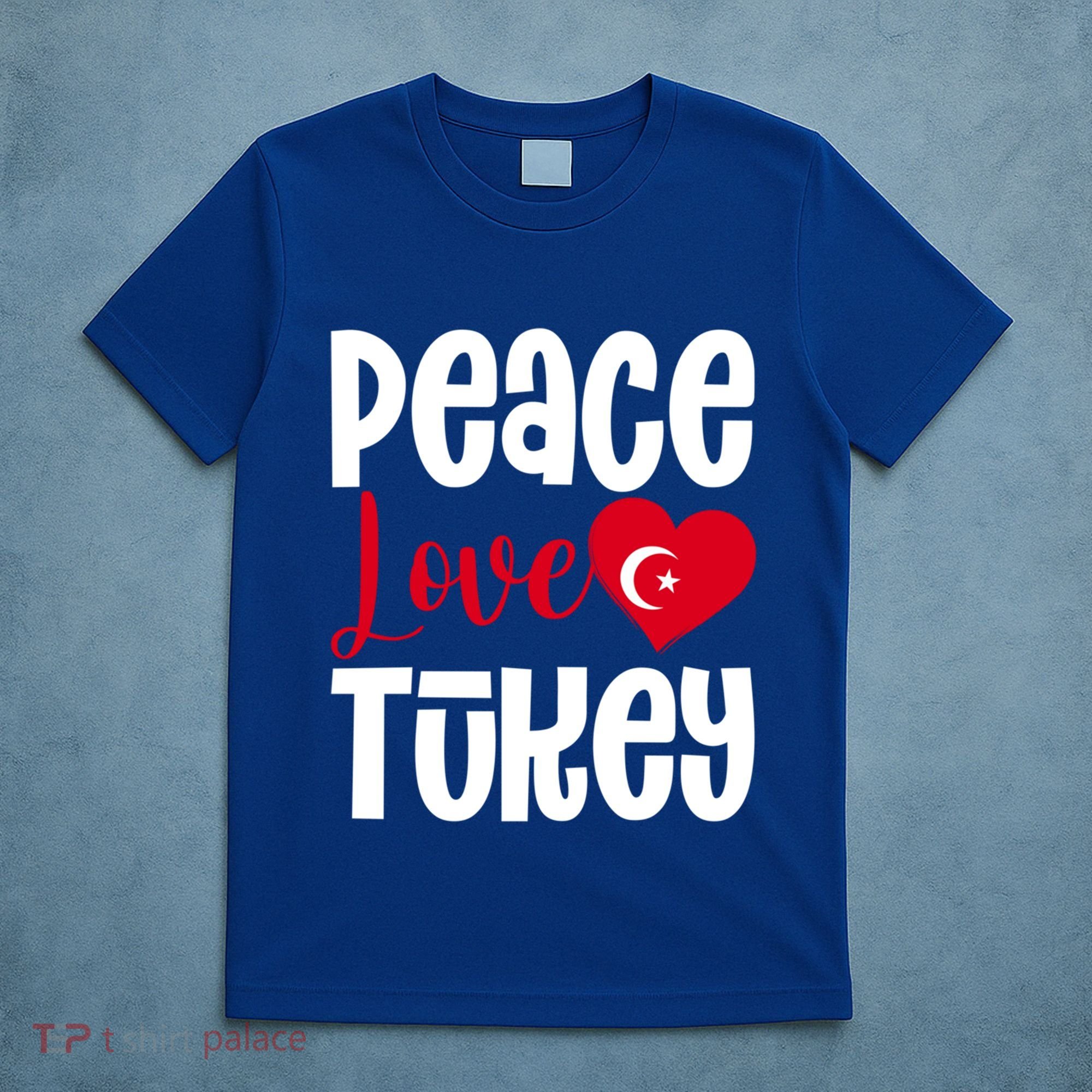 TüRkiye Turkey Turkiye Turkish Flag Meaningful Gift T-Shirt