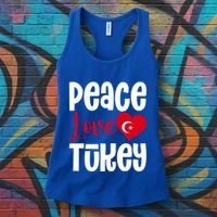 TüRkiye Turkey Turkiye Turkish Flag Meaningful Gift Women's Tank Top thumb 3