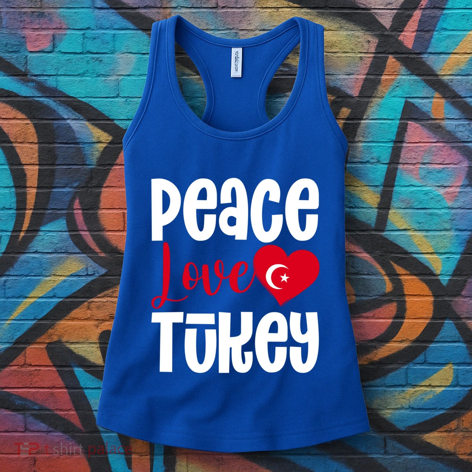 TüRkiye Turkey Turkiye Turkish Flag Meaningful Gift Women's Tank Top