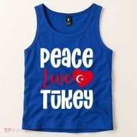 TüRkiye Turkey Turkiye Turkish Flag Meaningful Gift Tank Top thumb 2
