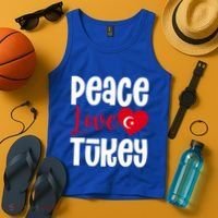 TüRkiye Turkey Turkiye Turkish Flag Meaningful Gift Tank Top thumb 4