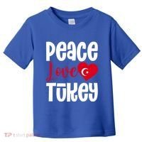TüRkiye Turkey Turkiye Turkish Flag Meaningful Gift Toddler T-Shirt thumb 0