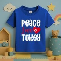 TüRkiye Turkey Turkiye Turkish Flag Meaningful Gift Toddler T-Shirt thumb 3