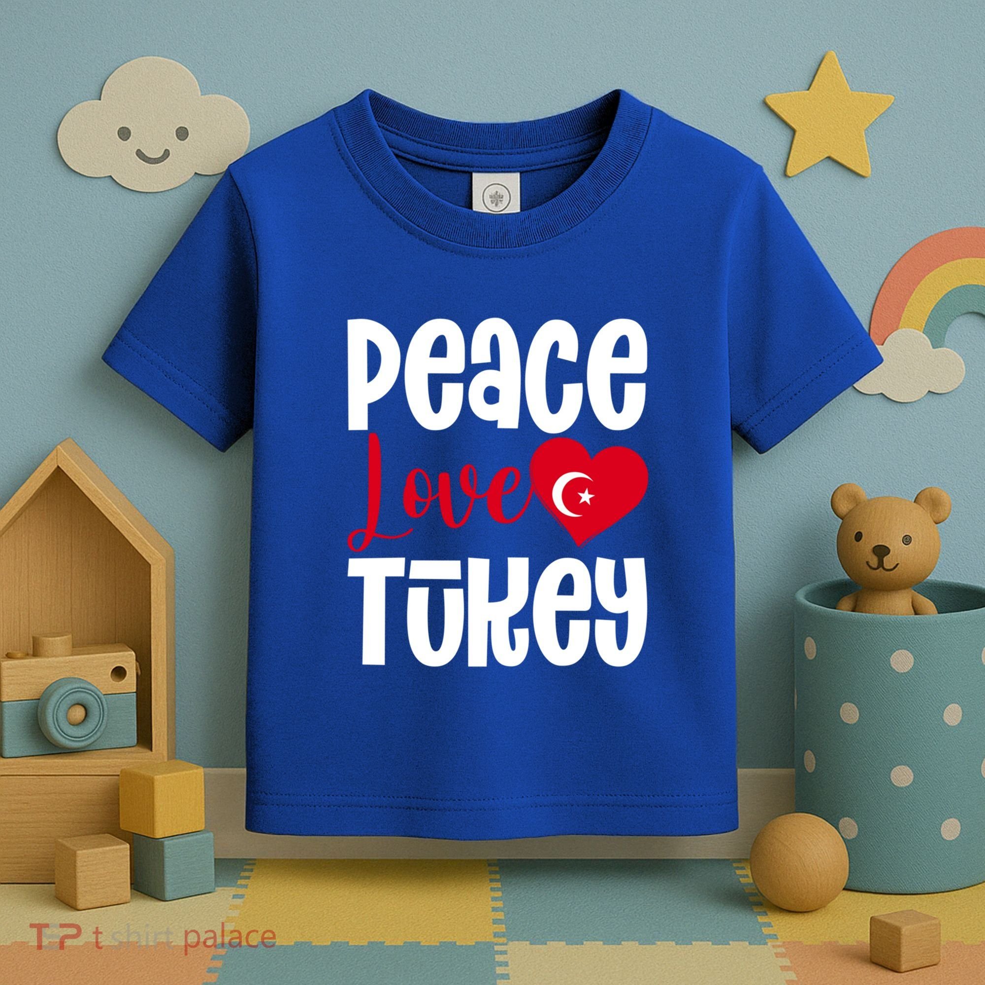TüRkiye Turkey Turkiye Turkish Flag Meaningful Gift Toddler T-Shirt