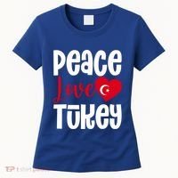 TüRkiye Turkey Turkiye Turkish Flag Meaningful Gift Women's T-Shirt thumb 0