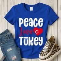 TüRkiye Turkey Turkiye Turkish Flag Meaningful Gift Women's T-Shirt thumb 3