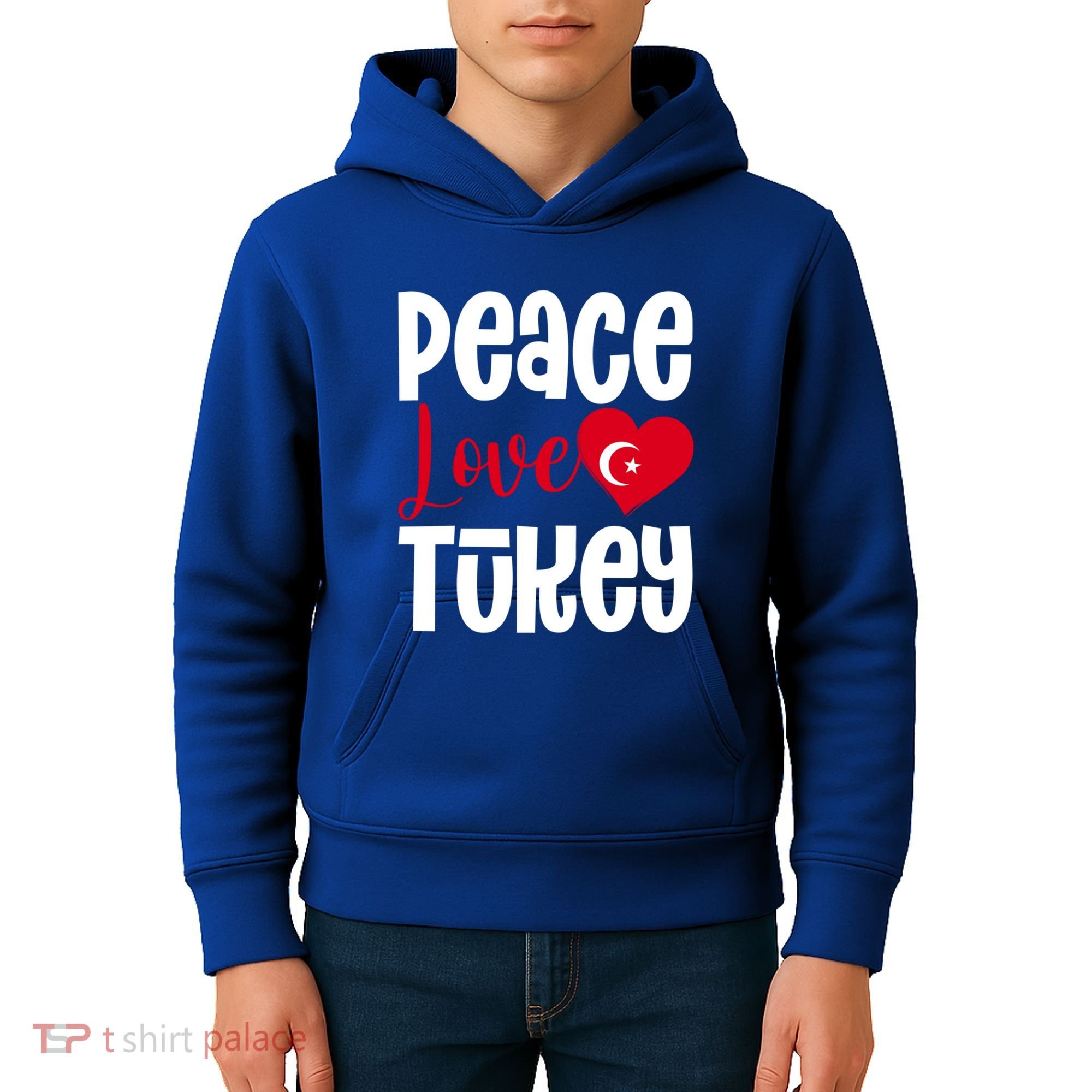 TüRkiye Turkey Turkiye Turkish Flag Meaningful Gift Kids Hoodie