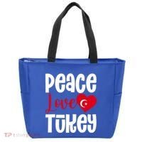 TüRkiye Turkey Turkiye Turkish Flag Meaningful Gift Tote Bag thumb 0