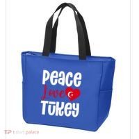 TüRkiye Turkey Turkiye Turkish Flag Meaningful Gift Tote Bag thumb 3