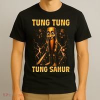 Tung Tung Tung Sahur Is Calling Italian Brainrot T-Shirt thumb 3
