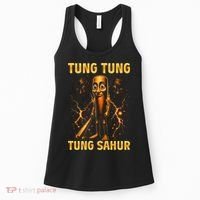Tung Tung Tung Sahur Is Calling Italian Brainrot Women's Tank Top thumb 0