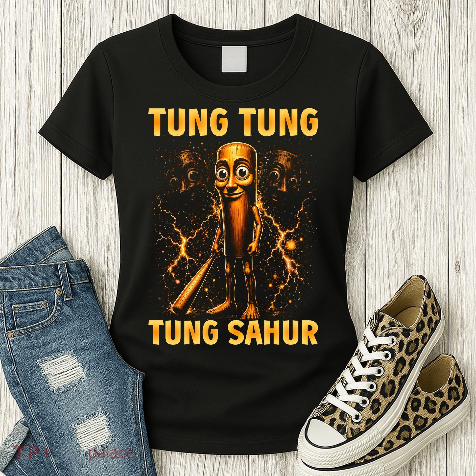 Tung Tung Tung Sahur Is Calling Italian Brainrot Women's T-Shirt