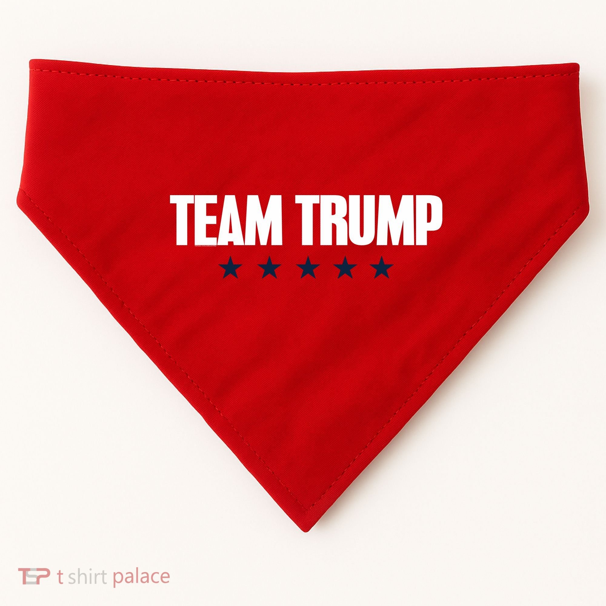 TEAM TRUMP USA-Made Doggie Bandana