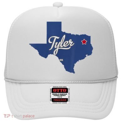 Tyler Texas Tx Map Vintage State Athletic Style Hat