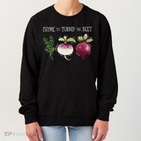 Thyme To Turnip The Beet Vegetable Women's Sweatshirt thumb 0