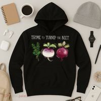 Thyme To Turnip The Beet Vegetable Hoodie thumb 3