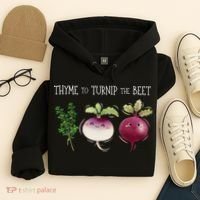 Thyme To Turnip The Beet Vegetable Hoodie thumb 4