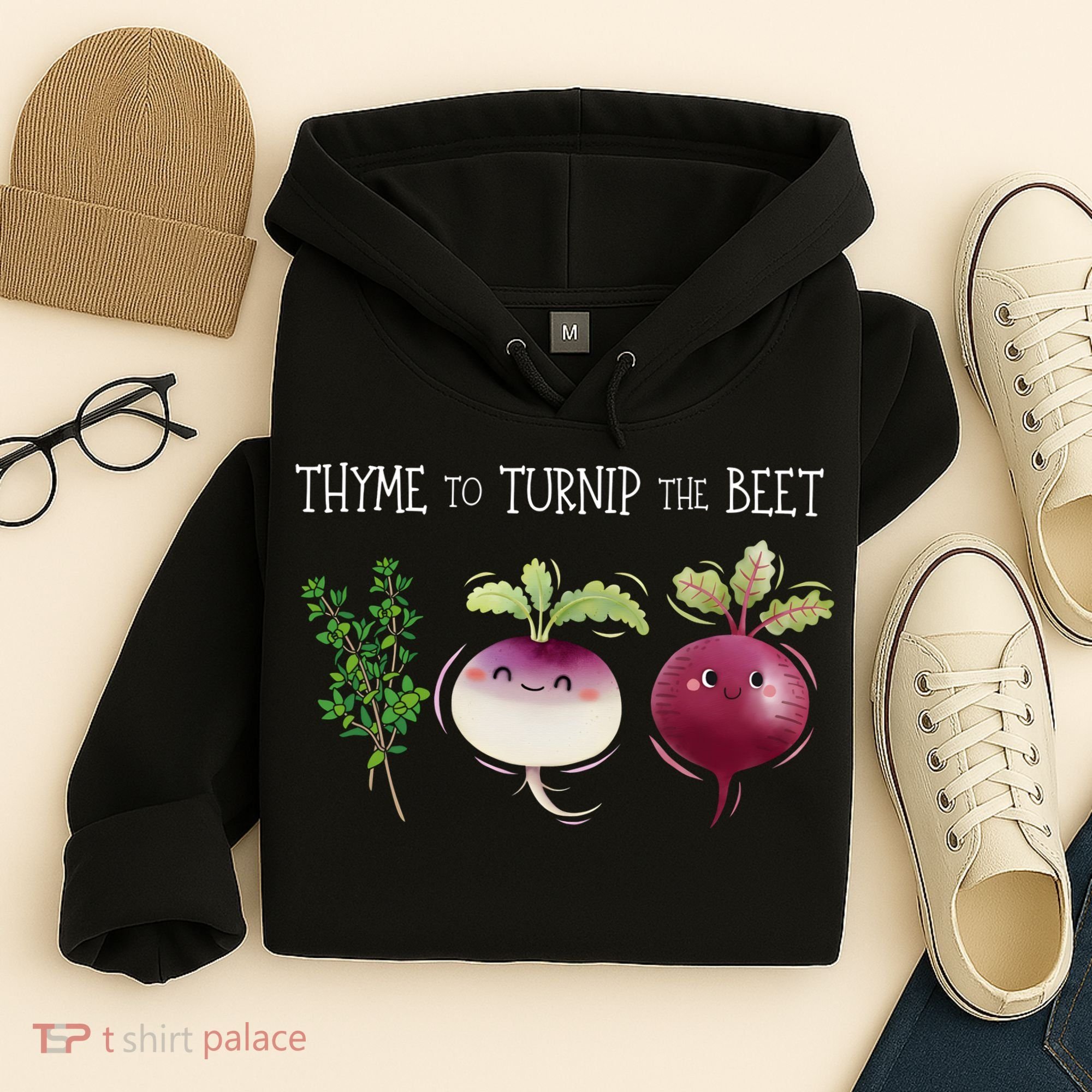 Thyme To Turnip The Beet Vegetable Hoodie