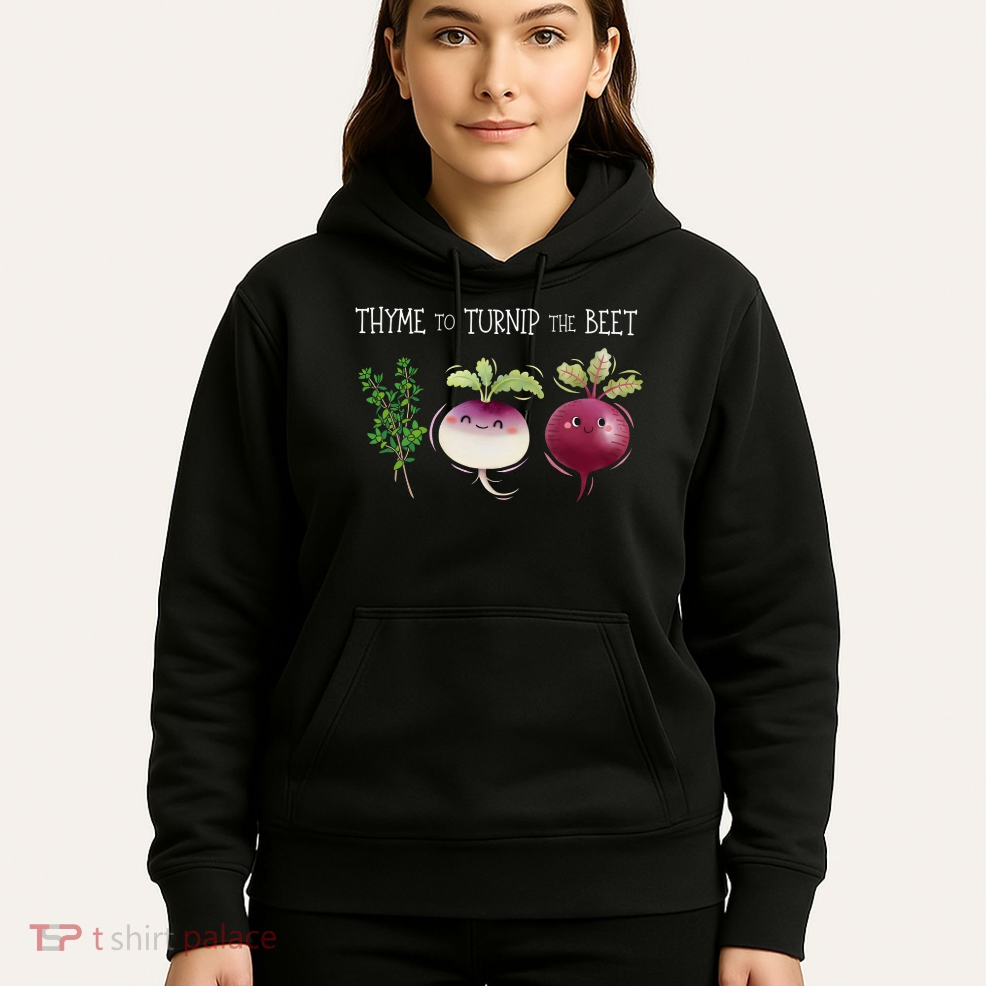 Thyme To Turnip The Beet Vegetable Hoodie