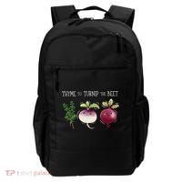 Thyme To Turnip The Beet Vegetable Backpack thumb 0