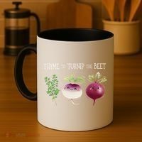 Thyme To Turnip The Beet Vegetable Coffee Mug thumb 4