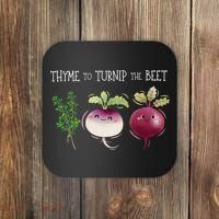 Thyme To Turnip The Beet Vegetable Coaster thumb 0