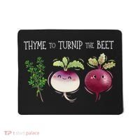 Thyme To Turnip The Beet Vegetable Mousepad thumb 0