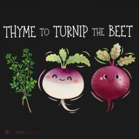 Thyme To Turnip The Beet Vegetable Baby Bodysuit thumb 2