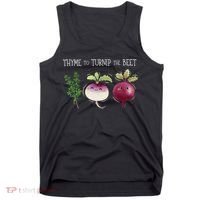 Thyme To Turnip The Beet Vegetable Tank Top thumb 0