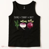 Thyme To Turnip The Beet Vegetable Tank Top thumb 2