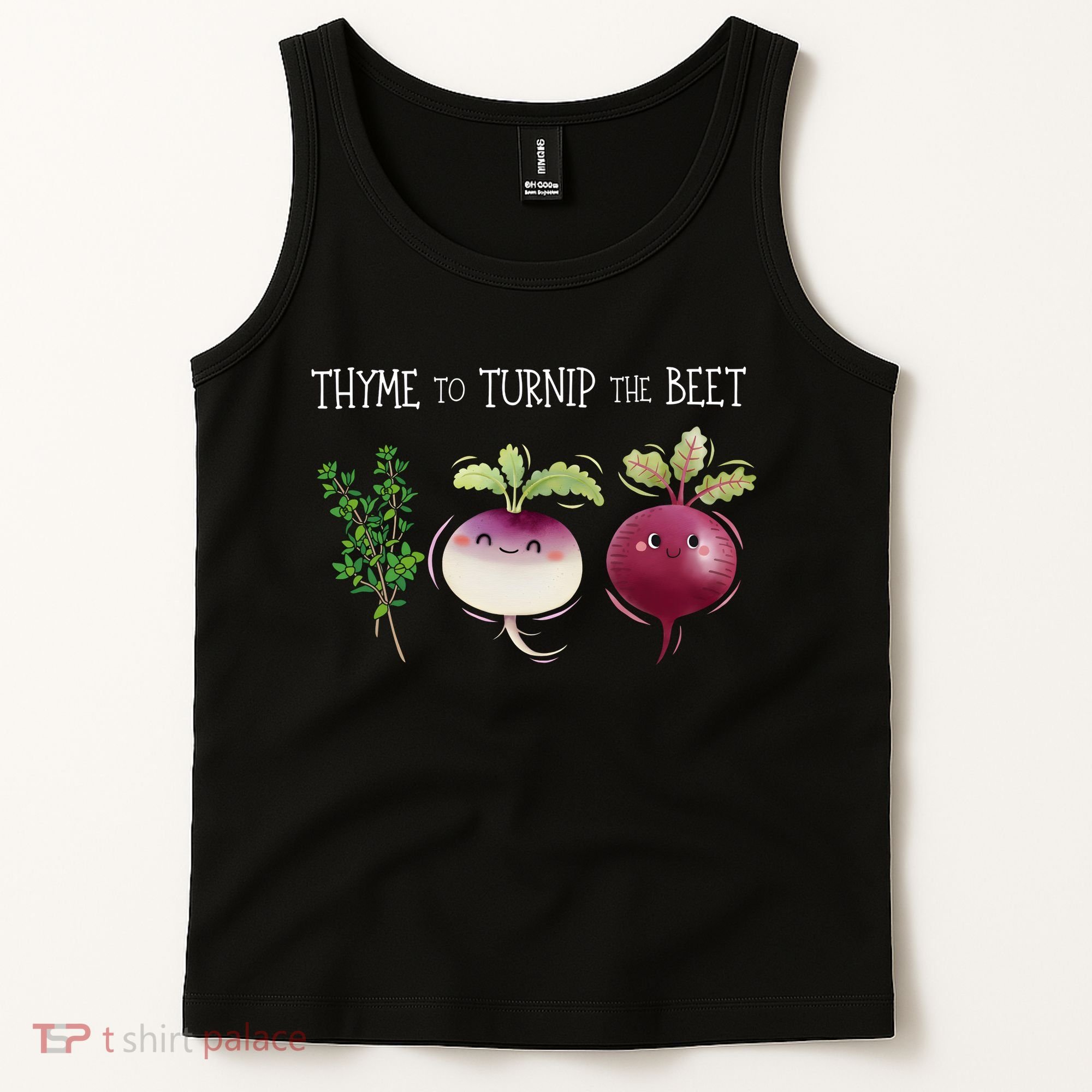 Thyme To Turnip The Beet Vegetable Tank Top