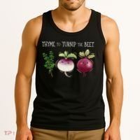 Thyme To Turnip The Beet Vegetable Tank Top thumb 3
