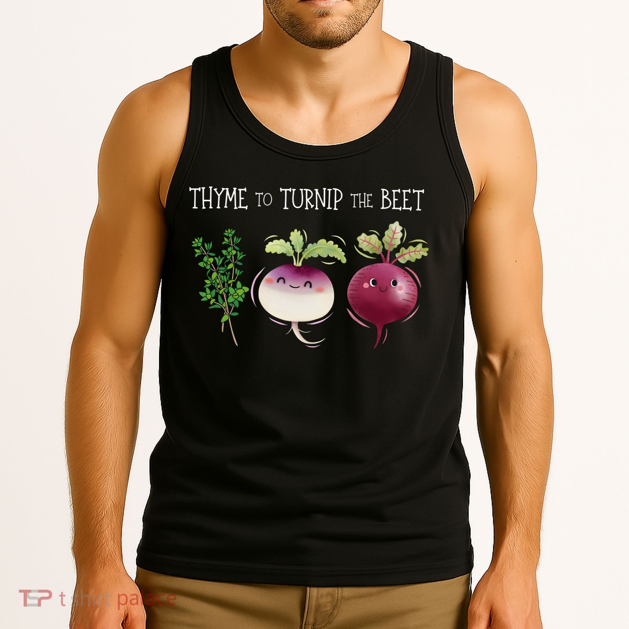 Thyme To Turnip The Beet Vegetable Tank Top