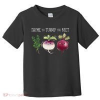 Thyme To Turnip The Beet Vegetable Toddler T-Shirt thumb 0
