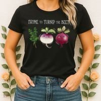 Thyme To Turnip The Beet Vegetable Women's T-Shirt thumb 2