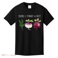 Thyme To Turnip The Beet Vegetable Kids T-Shirt thumb 0