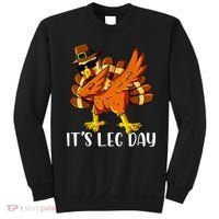 Thanksgiving Turkey Trot Fun Family Leg Day Workout Sweatshirt thumb 0