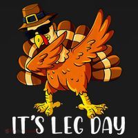 Thanksgiving Turkey Trot Fun Family Leg Day Workout T-Shirt thumb 7