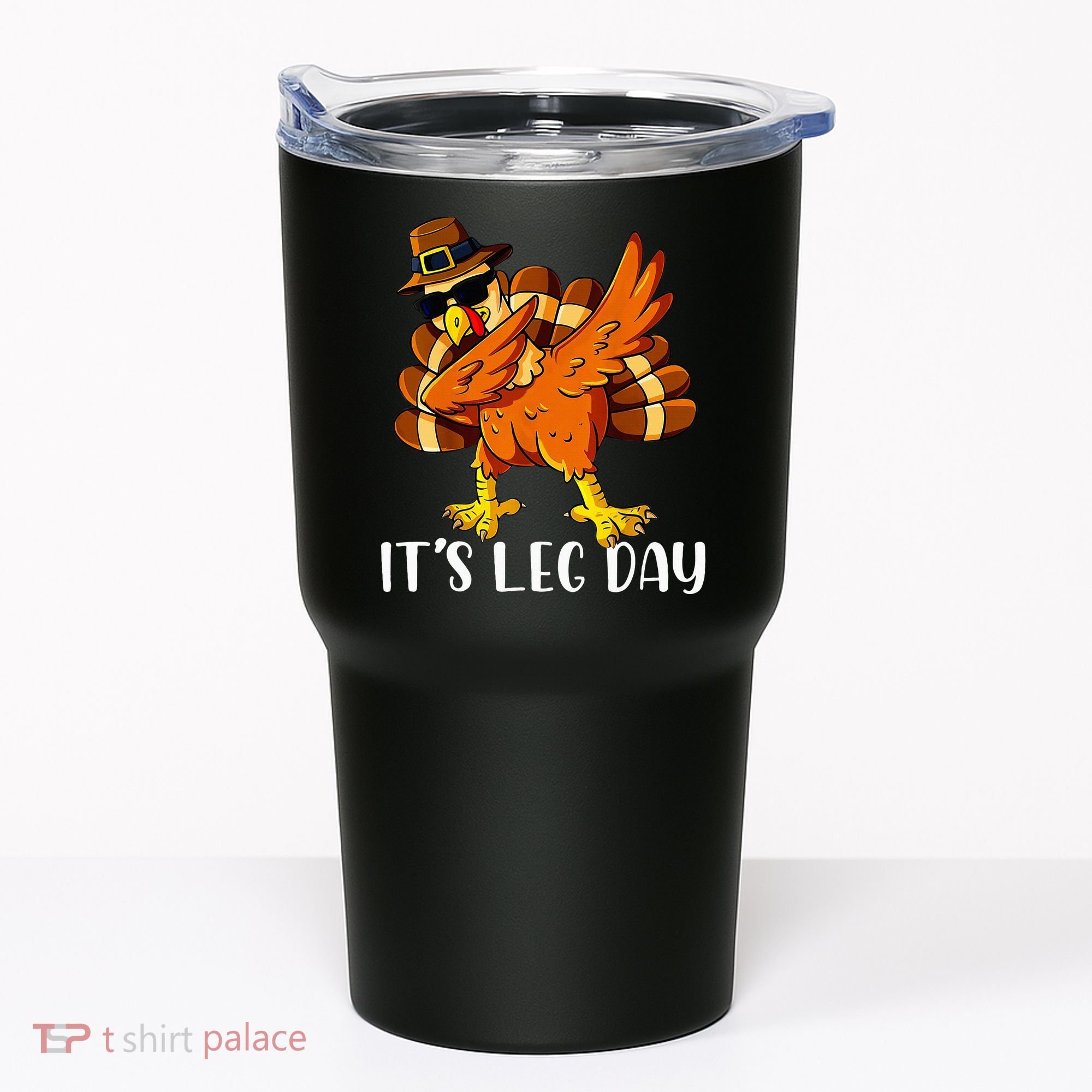 Thanksgiving Turkey Trot Fun Family Leg Day Workout Tumbler
