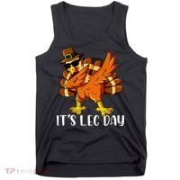 Thanksgiving Turkey Trot Fun Family Leg Day Workout Tank Top thumb 0