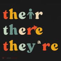 There Their TheyRe English Grammar Teacher Back To School T-Shirt thumb 7