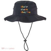 There Their TheyRe English Grammar Teacher Back To School Bucket Hat thumb 0