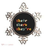 There Their TheyRe English Grammar Teacher Back To School Ornament thumb 0